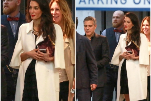 Amal Clooney μήπως είσαι έγκυος και δεν μας το λες; 