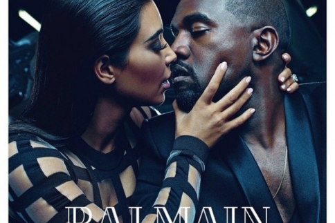Η Kim και ο Kanye είναι τα νέα πρόσωπα του Οίκου Balmain