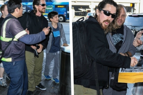 Κρίστιαν Μπέιλ: Ένας cool τύπος στο αεροδρόμιο του L.A