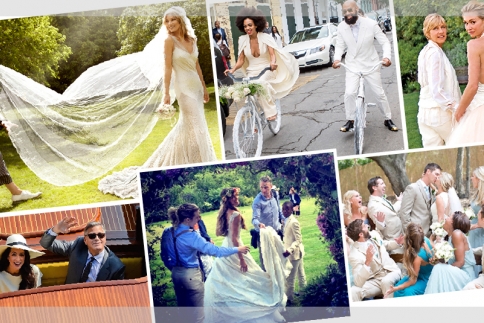 Bridal: Πώς θα ήταν ο τέλειος γάμος; (Ιδέες από τους celebrity)