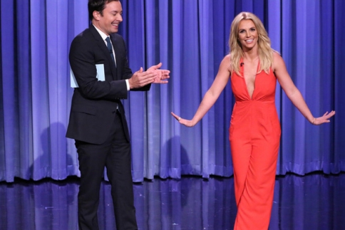 Britney Spears on The tonight Show With Jimmy Fallon