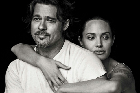 Στο κρεβάτι με τον Brad Pitt και την Angelina Jolie