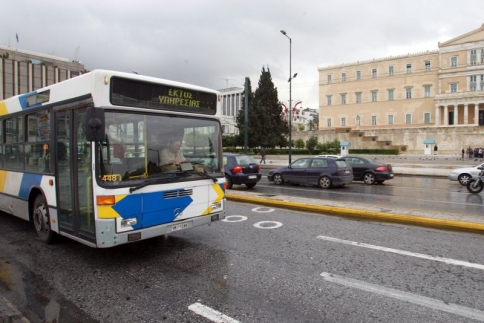 Ταλαιπωρία για το επιβατικό κοινό! Χωρίς λεωφορεία η Αθήνα