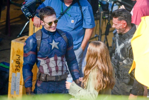 Captain America: O Chris Evans έχει κεφάκια στα γυρίσματα της ταινίας
