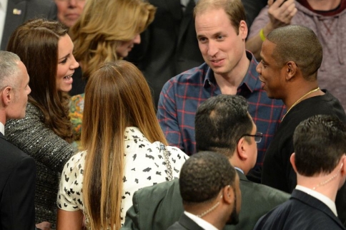 Bασιλική παρέα! Όταν οι William-Κate συνάντησαν την Beyonce και τον Jay-Z