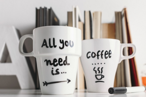 DIY: Φτιάξε μόνη σου υπέροχα βαζάκια για τον καφέ και τη ζάχαρη