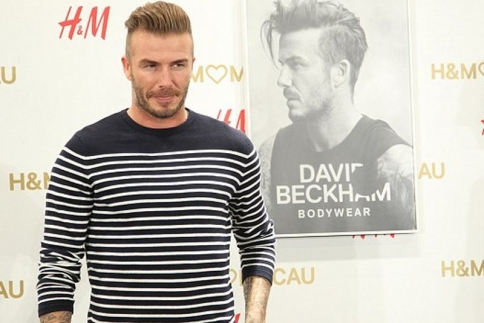 David Beckham: Sexy και casual στην παρουσίαση της Η&Μ