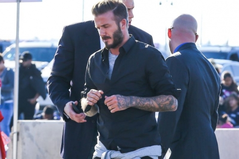Θα έλειπε ο David Beckham από το Super Bowl; Όχι βέβαια...