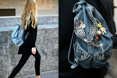 DIY : Φτιάξε το πιο stylish τζιν backpack με μόλις 3 υλικά