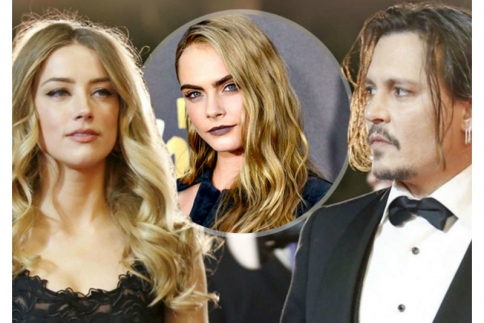 Johnny Depp: ' Εγινε τρελός τρελός επειδή η Amber Heard τα έχει με την Cara Delevigne;