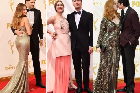 Emmys 2015: Χέρι- χέρι στο κόκκινο χαλί! 