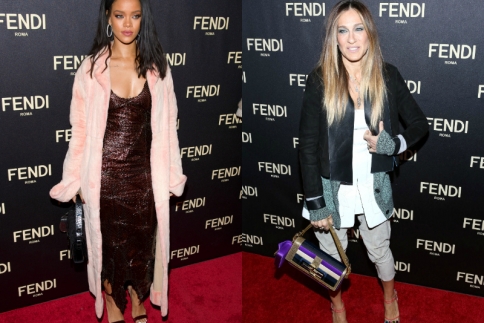 Bag Orgasm: Rihanna και SJ Parker μαζί στο κόκκινο χαλί με Fendi τσάντες