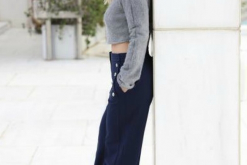 Street style : Το comfy outfit της Μαρίας Ηλιάκη είναι η επόμενη στιλιστική σου επιλογή