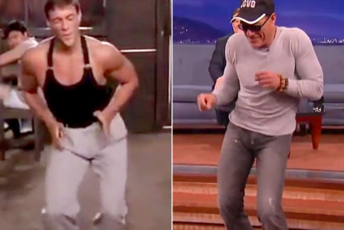 Jean Claude πόσο γέρασες; Δες τον Van Damme να χορεύει στο πλατό