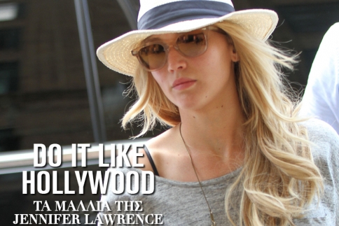 Do it like Hollywood: Τα μαλλιά της Jennifer Lawrence είναι ιδανικά για καπέλο