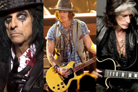 O Johnny Depp φτιάχνει rock μπάντα με τον Alice Cooper και τον κιθαρίστα των Aerosmith!