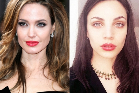 Angelina Jolie: Είναι αυτή η σωσίας της;