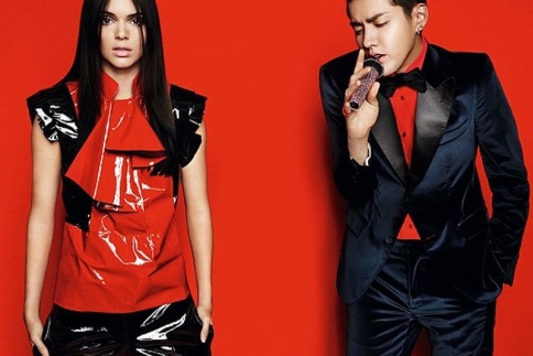 Kendall Jenner: Sexy με δερμάτινα για την κινεζική Vogue