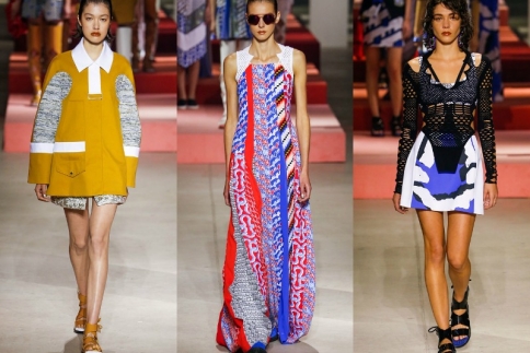 Paris fashion week : O οίκος Kenzo ξεχωρίζει με τα oversized σύνολα και τα ρούχα με γραφικά 