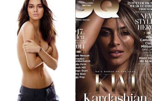 Kendall Jenner VS Kim Kardashian: Ποια από τις δυο αδερφές γδύθηκε καλύτερα; 