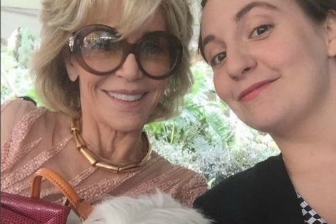 Lena Dunham - Jane Fonda: Ποζάρουν στη selfie του μήνα