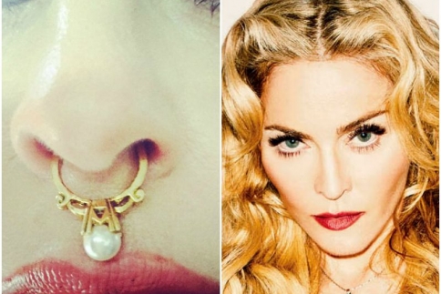 Madonna: Έβαλε σκουλαρίκι στη μύτη!