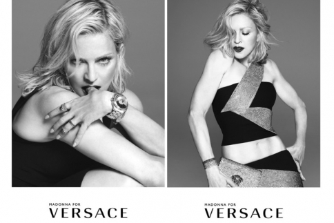 Η Madonna στην νέα καμπάνια της Versace για το 2015