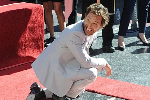 Ο Matthew McConaughey στη Λεωφόρο της Δόξας! Απέκτησε το δικό του αστέρι