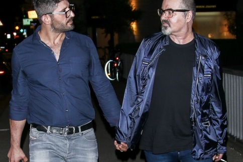 Ο George Michael χεράκι- χεράκι με τον αγαπημένο του στη Ζυρίχη