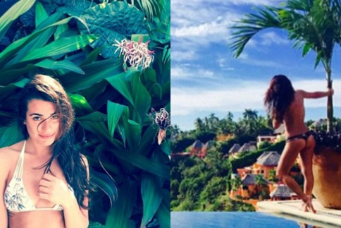 Η Lea Michele ερωτευμένη (και σέξι) στο Μεξικό