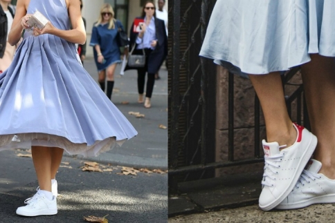 Αθλητικά παπούτσια 2016: 8 τρόποι να φορέσεις τα λευκά σου sneakers μέσα στον Αύγουστο