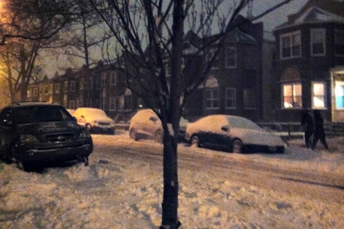 Τρομερή χιονόπτωση στη NY: Η Ματίνα Δεμελή φωτογραφίζει για το followme! 