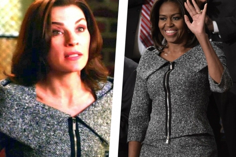 Συμβαίνει και στις Πρώτες Κυρίες: Michelle Obama και Good Wife με το ίδιο ρούχο! 