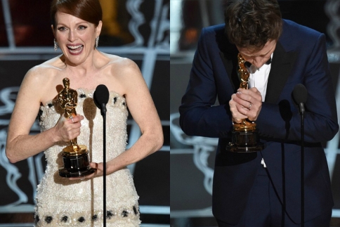 Oscars 2015: Oι αντιδράσεις των νικητών- Κλάματα και πανηγυρισμοί
