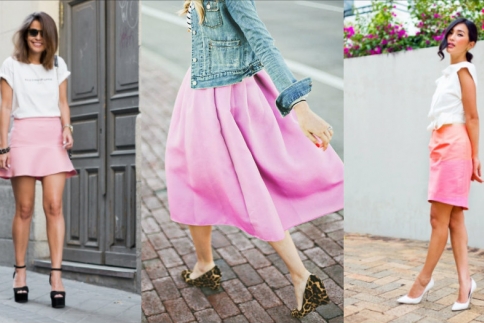 Pink skirt - 7+1 τρόποι να φορέσεις την ροζ φούστα 