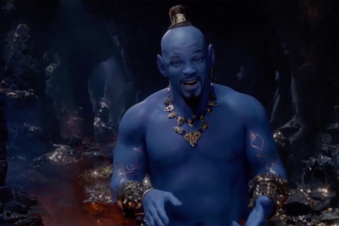 Aladdin η ταινία: Αποκαλύφθηκε ο μπλε Will Smith 