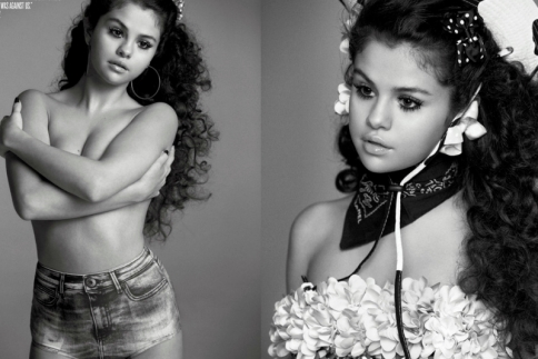 Selena Gomez: Τopless σε μια super sexy φωτογράφιση