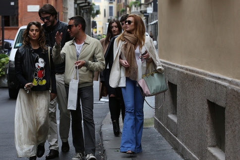 Lindsay Lohan: Στο Μιλάνο για ψώνια