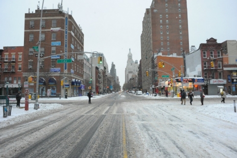 9 εντυπωσιακές φωτογραφίες από τη χιονισμένη Νέα Υόρκη   