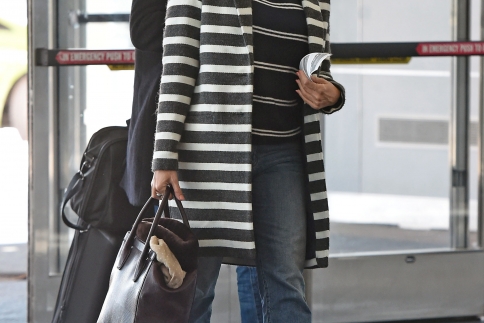 To Airport Chic look της Eva Mendes