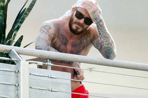 David Beckham ζεστάθηκες; 