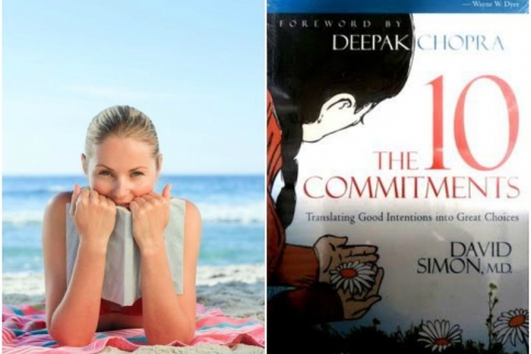 Η Κατερίνα Τσεμπερλίδου διάβασε το βιβλίο αυτοβελτίωσης “ The Ten Commitments”