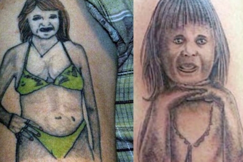 Οι χειρότερες προσωπογραφίες στα τατουάζ