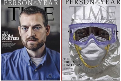 Οι Ήρωες του Έμπολα είναι το πρόσωπο της χρονιάς