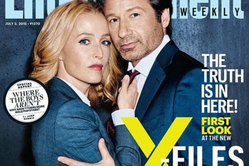 Οι πράκτορες του X- Files μαζί στο εξώφυλλο του Entertainment Weekly