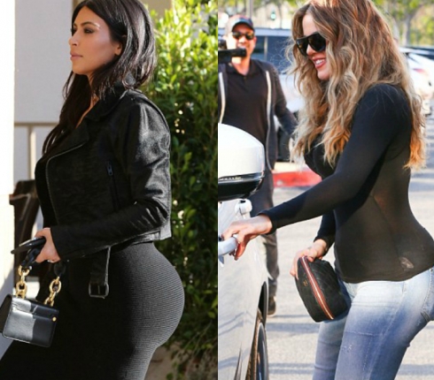 H μάχη των... οπισθίων! Οι αδερφές Kardashian τρελαίνουν κόσμο με την εμφάνισή τους