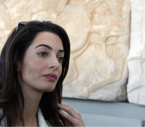 Amal Alamuddin: Τέλος η συνεργασία μαζί της για τα Γλυπτά του Παρθενώνα