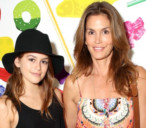 Μελλοντικός... άγγελος! Η κόρη της Cindy Crawford θέλει να γίνει super model