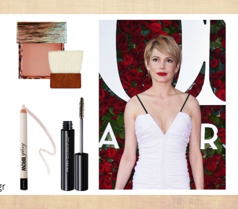 Tony Awards: Αντίγραψε το beauty look της Μichelle Williams, κόκκινο κραγιόν forever