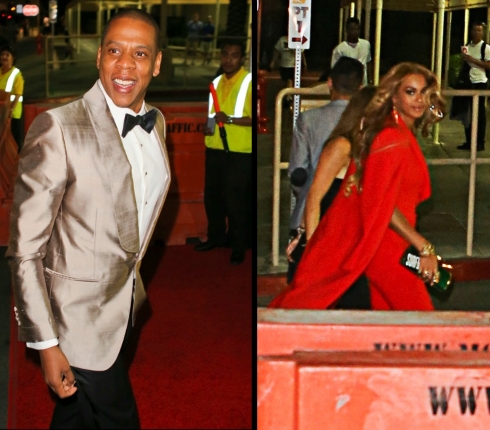 Jay-Z και Beyonce έκλεψαν τις εντυπώσεις  σε αγώνα πυγμαχίας στο Las Vegas